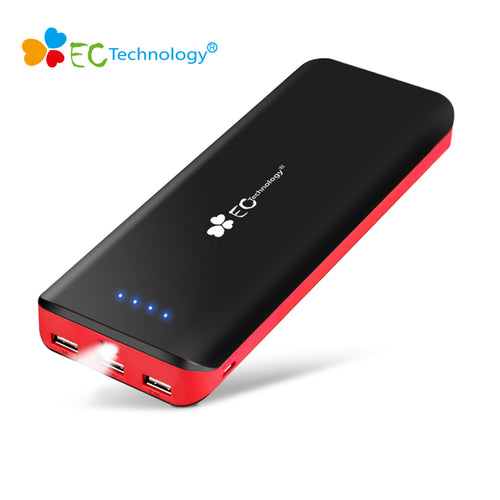 16000mah Portable 3 USB Power Bank