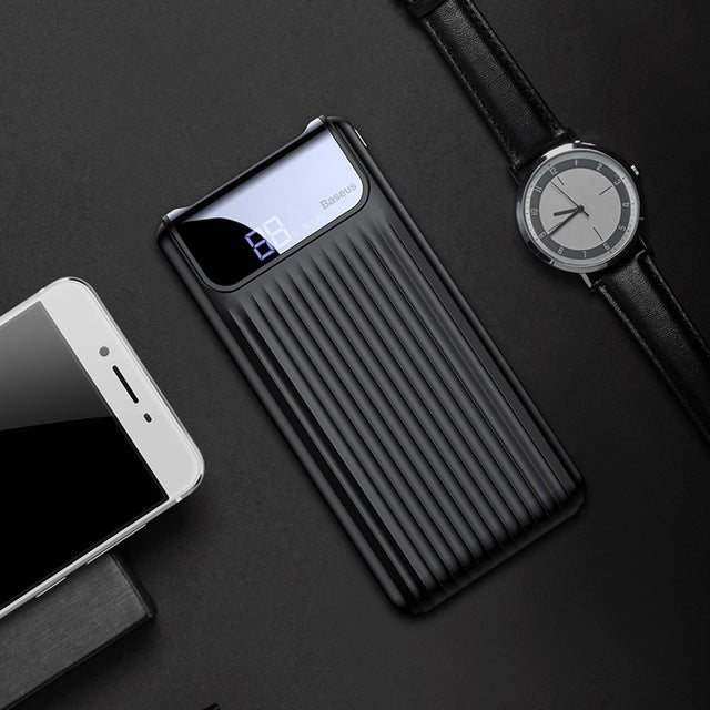 10000mAh LCD Dual USB Power Bank